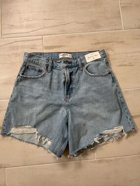 Abercrombie Loose Jean Shorts